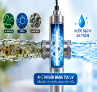 Vi Khuẩn, Virus, Nấm Mốc Trong Nước: Cách Tiêu Diệt Bằng Công Nghệ Tia UV
