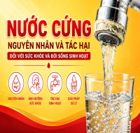 Nước cứng, nguyên nhân và tác hại đến sức khỏe và đời sống sinh hoạt