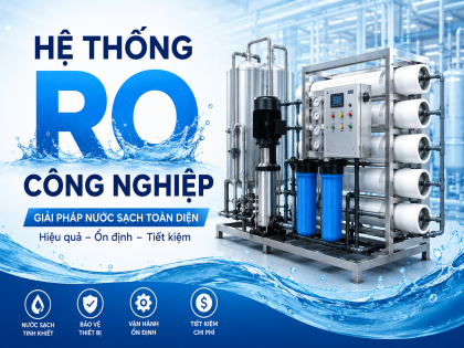 HỆ THỐNG RO CÔNG NGHIỆP: CẤU TẠO, NGUYÊN LÝ HOẠT ĐỘNG VÀ CÁCH LỰA CHỌN