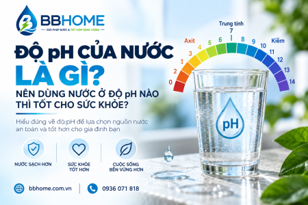 Độ pH của nước là gì? Nên uống nước ở độ pH nào tốt cho sức khỏe?